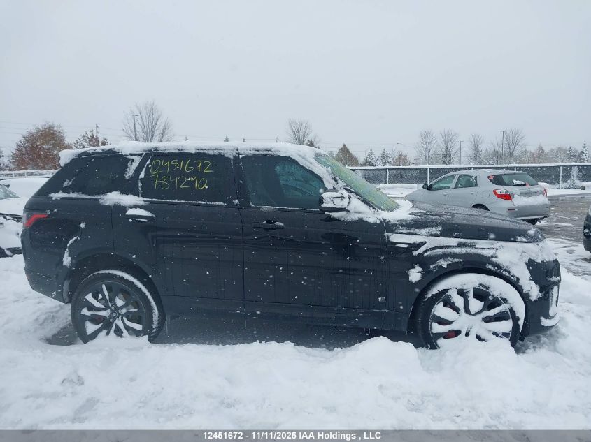 2021 Land Rover Range Rover Sport Hst Mhev VIN: SALWS2RU9MA784290 Lot: 12451672
