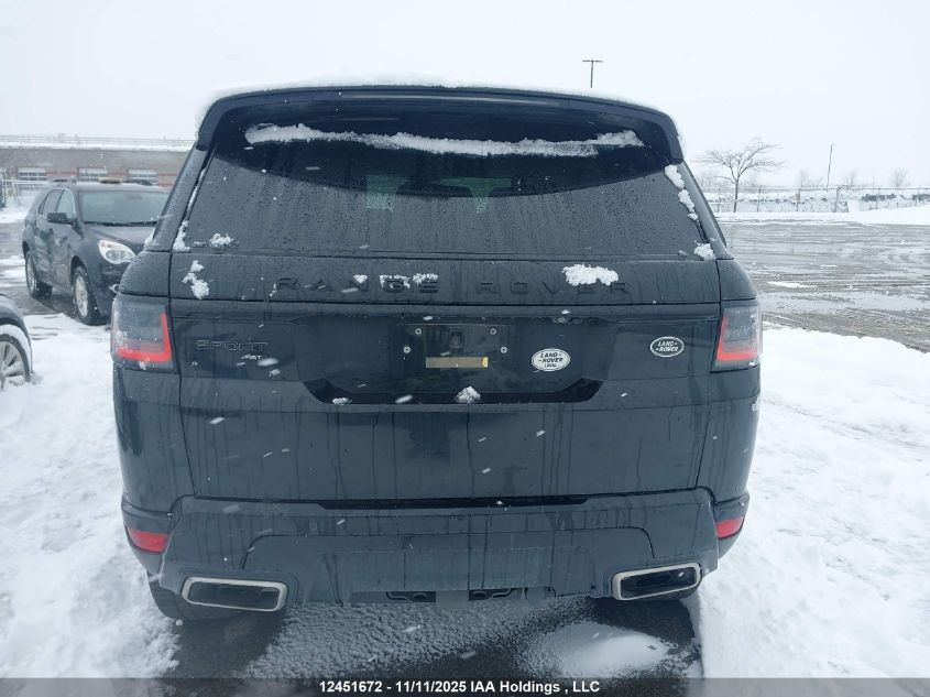 2021 Land Rover Range Rover Sport Hst Mhev VIN: SALWS2RU9MA784290 Lot: 12451672