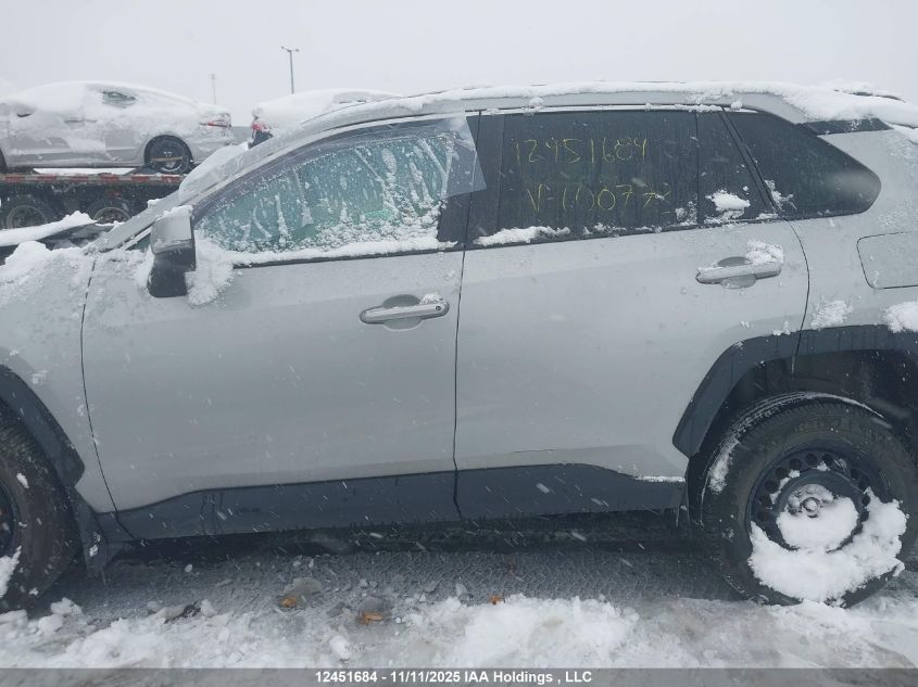 2020 Toyota Rav4 Le VIN: 2T3B1RFV9LW100773 Lot: 12451684