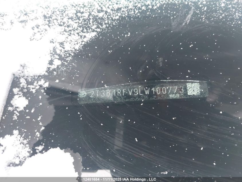 2020 Toyota Rav4 Le VIN: 2T3B1RFV9LW100773 Lot: 12451684