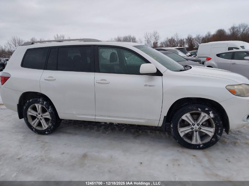 2009 Toyota Highlander Sport VIN: JTEES43A692140823 Lot: 12451700