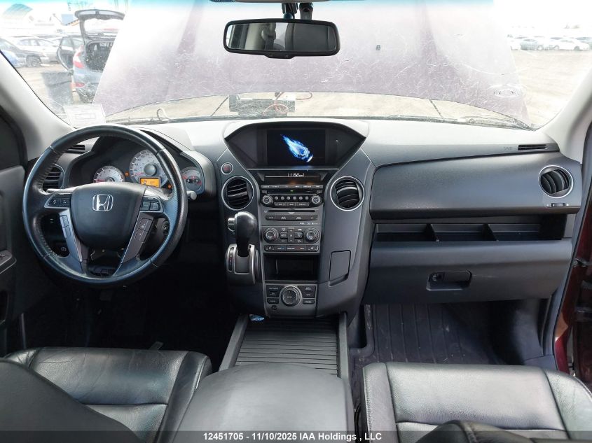 2013 Honda Pilot Touring VIN: 5FNYF4H9XDB502498 Lot: 12451705