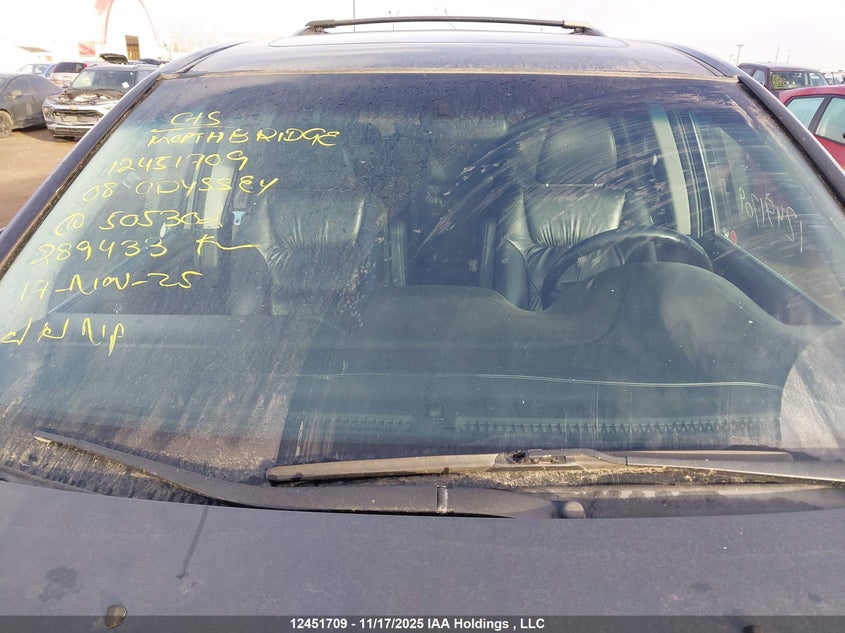 5FNRL38898B505302 2008 HONDA ODYSSEY photo no. 18