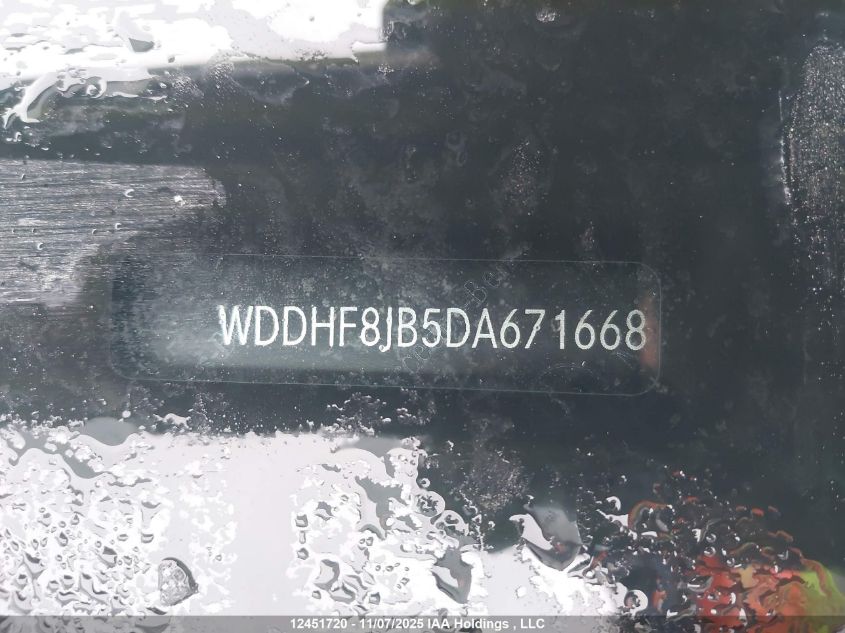 2013 Mercedes-Benz E 350 4Matic VIN: WDDHF8JB5DA671668 Lot: 12451720