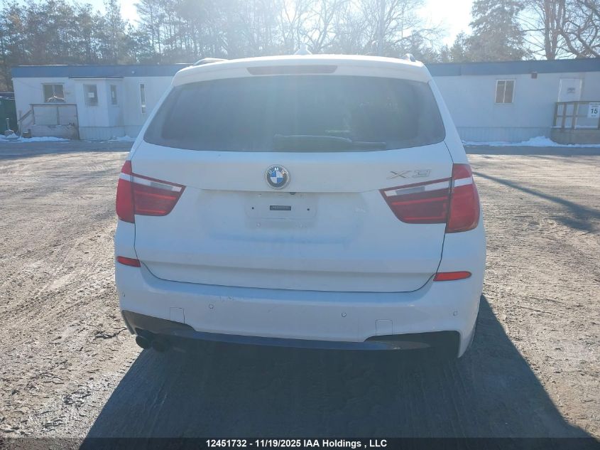 2013 BMW X3 xDrive35I VIN: 5UXWX7C53DL982177 Lot: 12451732