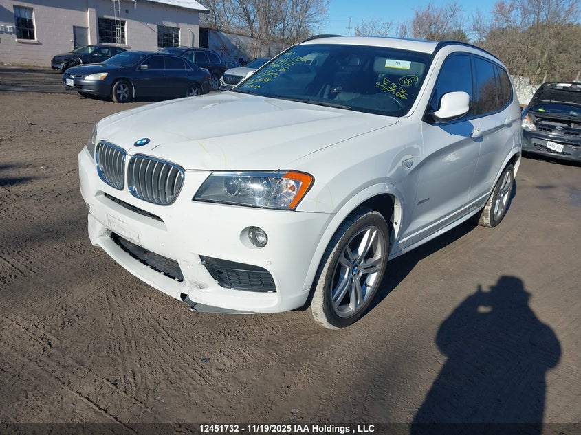 5UXWX7C53DL982177 2013 BMW X3 photo no. 2