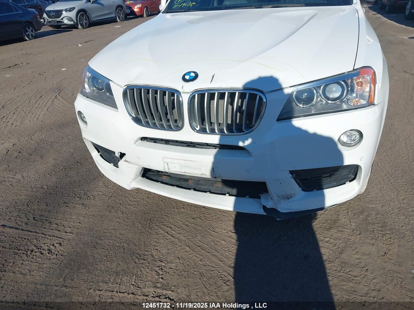 2013 BMW X3 xDrive35I VIN: 5UXWX7C53DL982177 Lot: 12451732