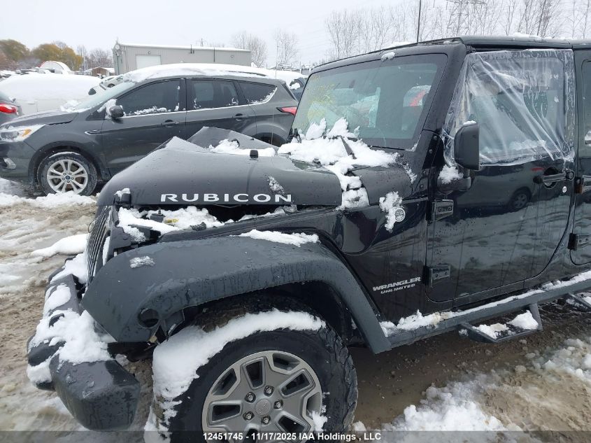 2015 Jeep Wrangler Unlimited Rubicon VIN: 1C4HJWFG8FL742807 Lot: 12451745
