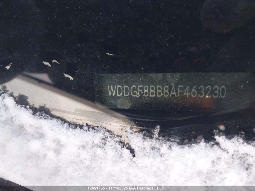 2010 Mercedes-Benz C 300 4Matic VIN: WDDGF8BB8AF463230 Lot: 12451755