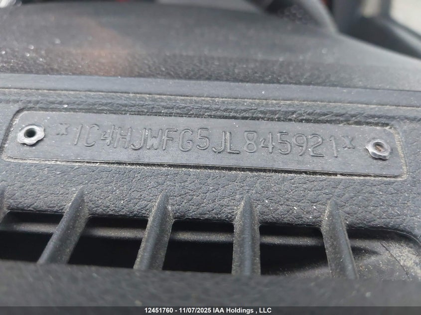 1C4HJWFG5JL845921 2018 JEEP WRANGLER photo no. 17