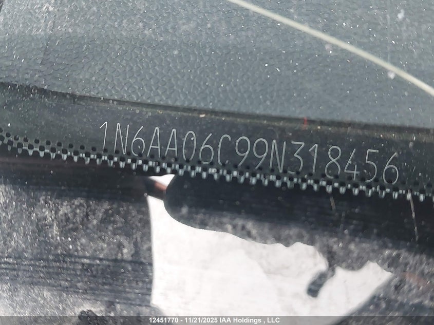1N6AA06C99N318456 2009 NISSAN TITAN photo no. 18