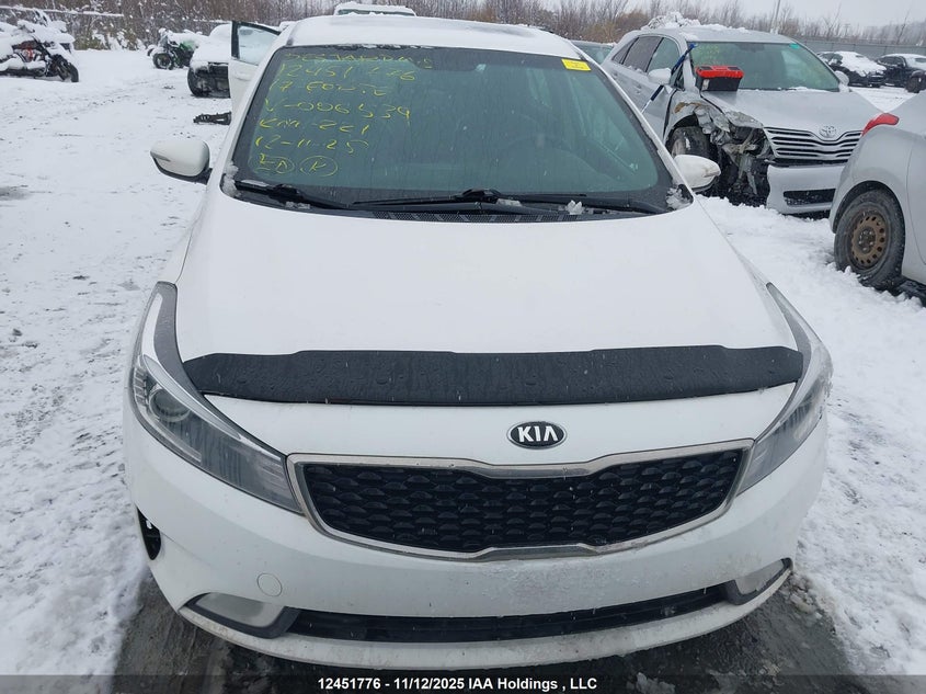 2017 Kia Forte Ex VIN: 3KPFL4A89HE006539 Lot: 12451776