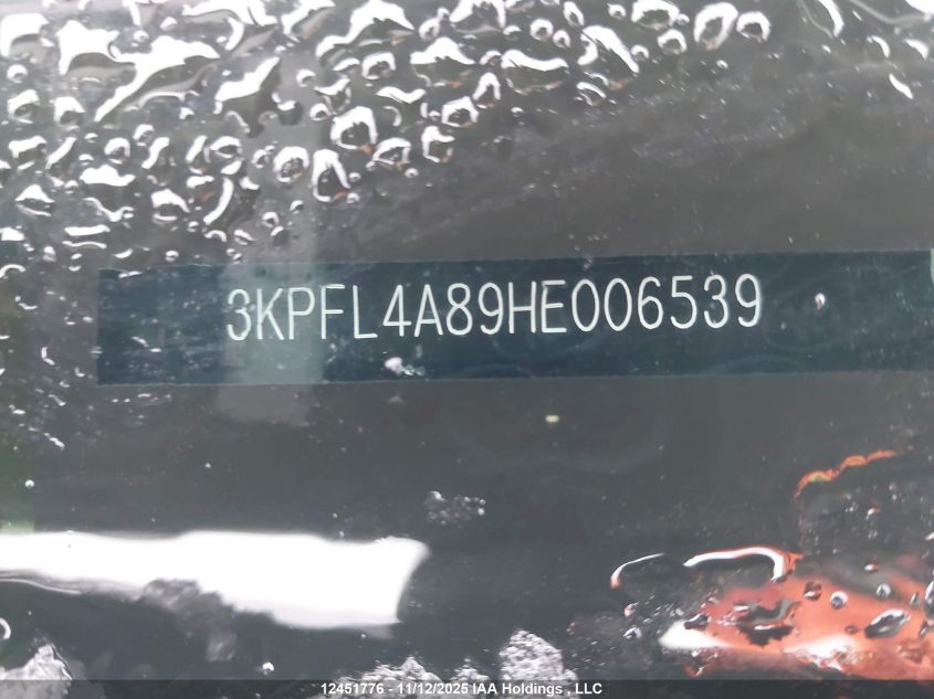 2017 Kia Forte Ex VIN: 3KPFL4A89HE006539 Lot: 12451776
