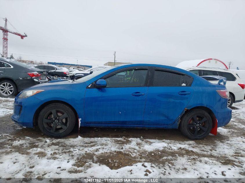 2013 Mazda Mazda3 Gx VIN: JM1BL1UF0D1757274 Lot: 12451782