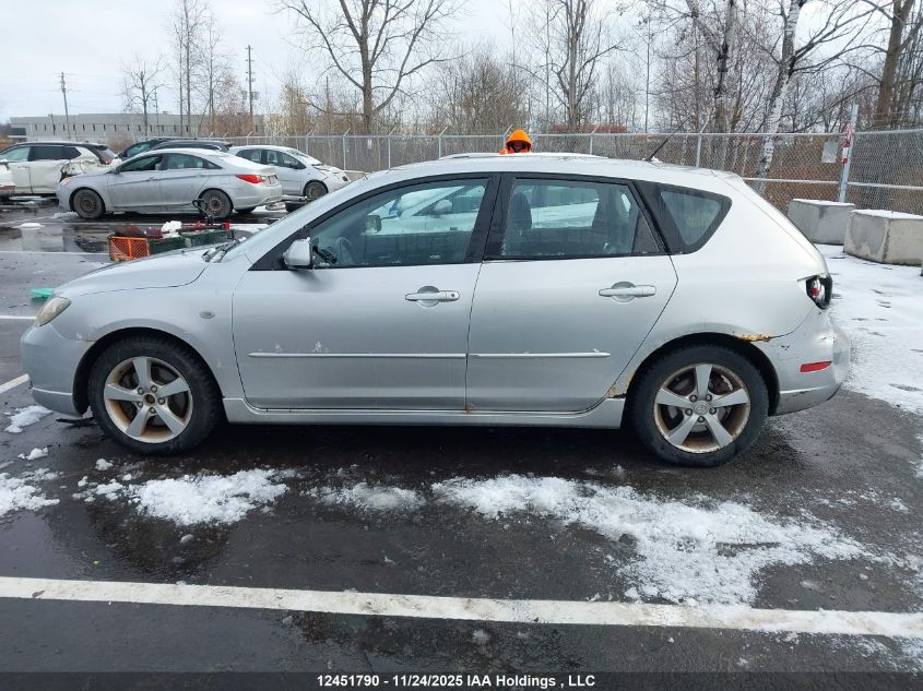 2006 Mazda 3 Hatchback VIN: JM1BK143661506660 Lot: 12451790