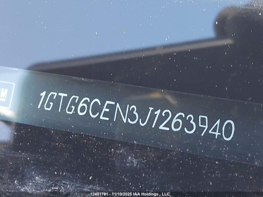 2018 GMC Canyon All Terrain W/Cloth/Sle VIN: 1GTG6CEN3J1263940 Lot: 12451791