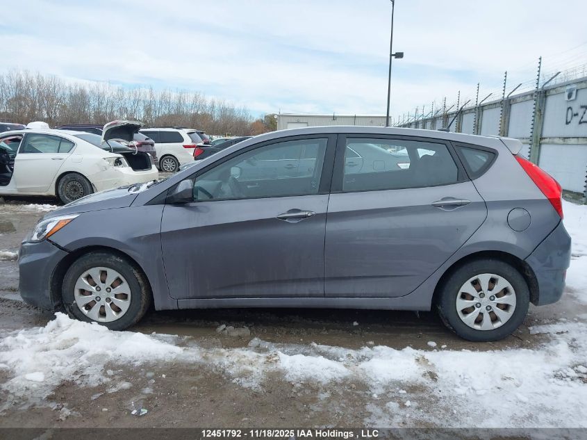 2016 Hyundai Accent VIN: KMHCT5AE2GU239480 Lot: 12451792