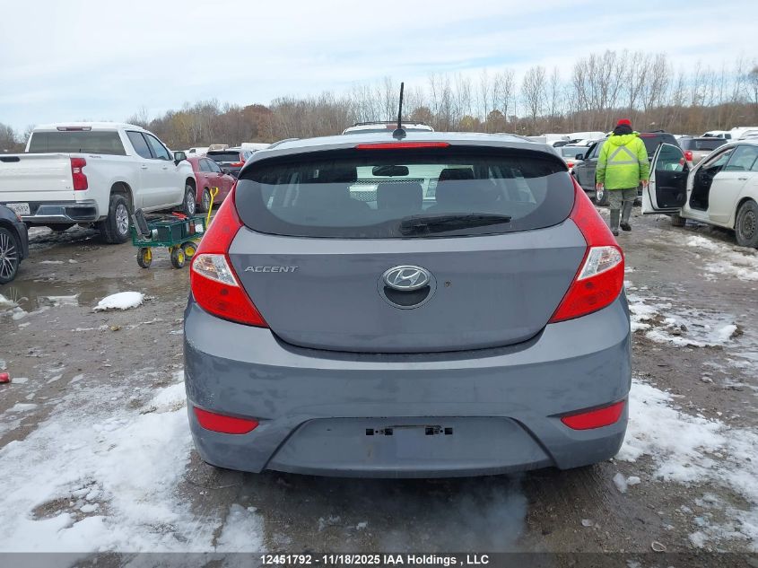 2016 Hyundai Accent VIN: KMHCT5AE2GU239480 Lot: 12451792