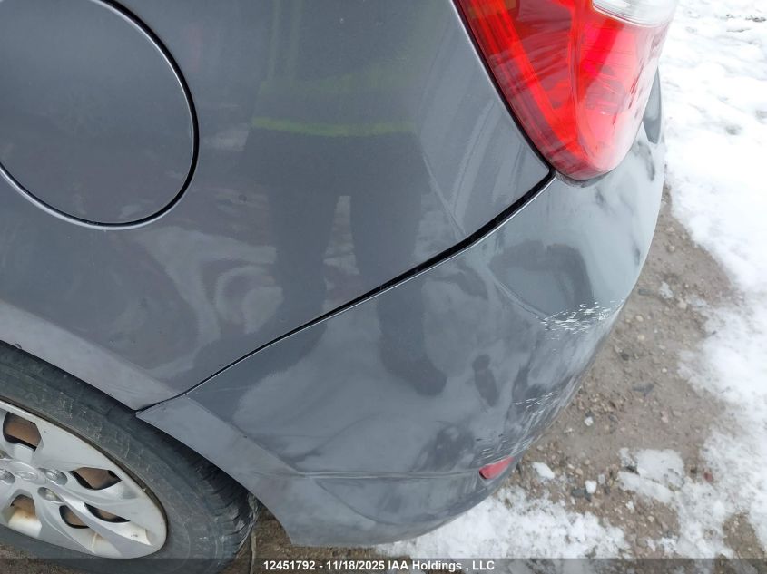 2016 Hyundai Accent VIN: KMHCT5AE2GU239480 Lot: 12451792