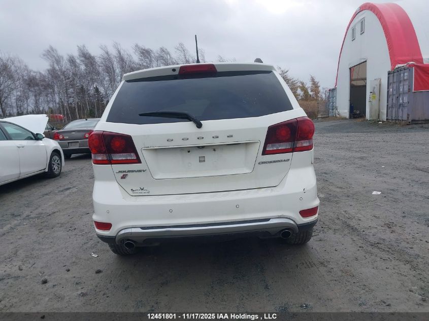 2018 Dodge Journey Crossroad VIN: 3C4PDDGG2JT212478 Lot: 12451801