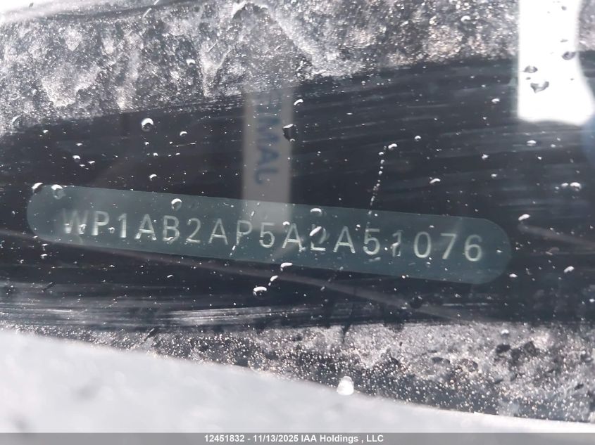 2010 Porsche Cayenne S/S Transsyberia/Turbo S VIN: WP1AB2AP5ALA51076 Lot: 12451832