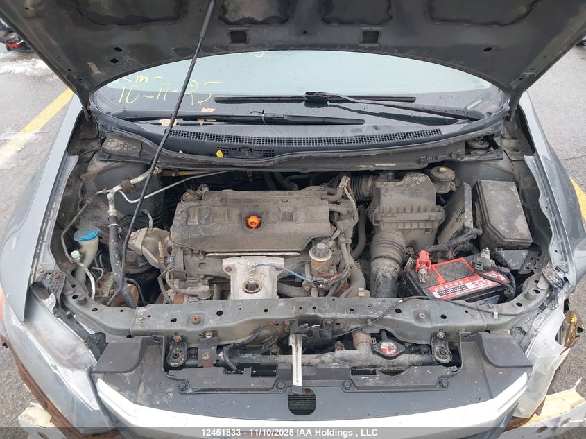 2012 Honda Civic VIN: 2HGFB2F43CH106678 Lot: 12451833