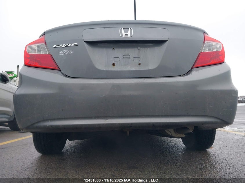 2012 Honda Civic VIN: 2HGFB2F43CH106678 Lot: 12451833