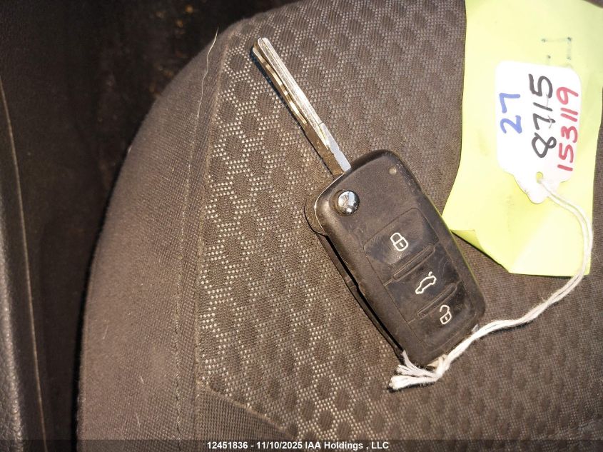 2013 Volkswagen Jetta VIN: 3VWBK7AJ3DM437283 Lot: 12451836