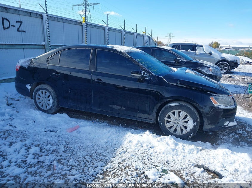 2013 Volkswagen Jetta VIN: 3VWBK7AJ3DM437283 Lot: 12451836