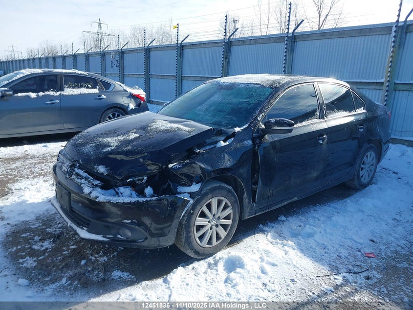 2013 Volkswagen Jetta VIN: 3VWBK7AJ3DM437283 Lot: 12451836