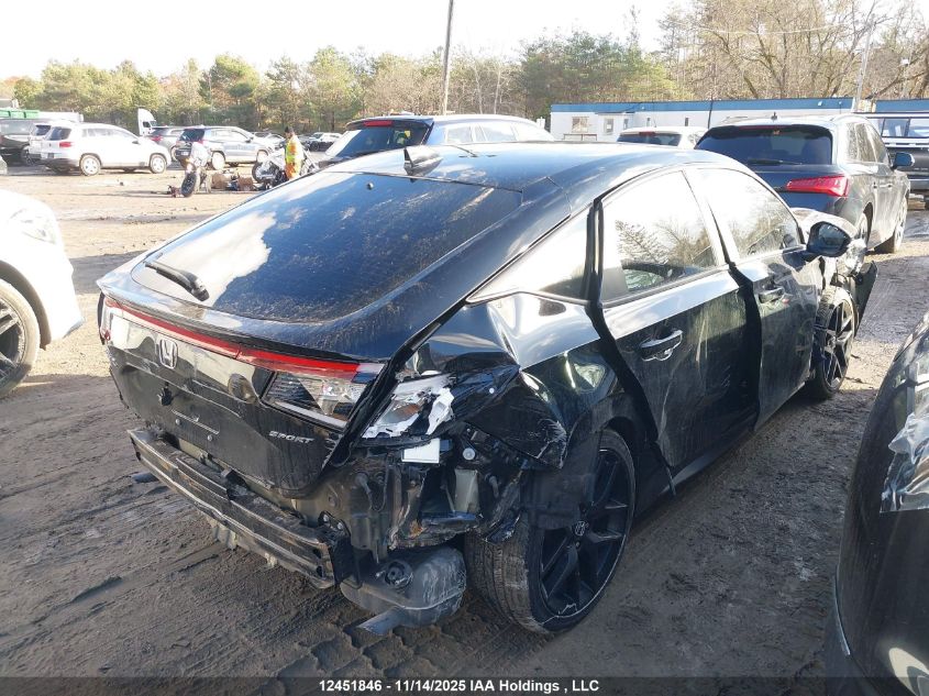 2024 Honda Civic VIN: 19XFL1H85RE402232 Lot: 12451846