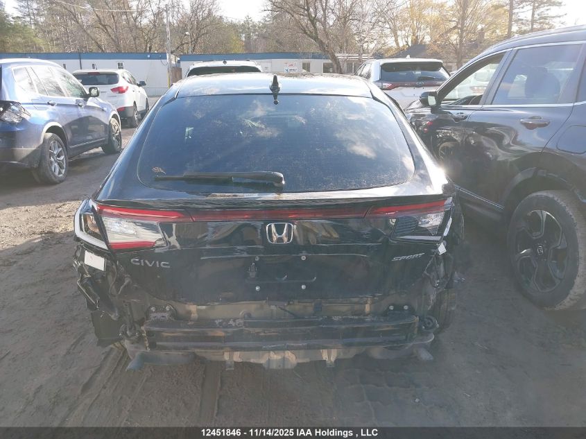 2024 Honda Civic VIN: 19XFL1H85RE402232 Lot: 12451846