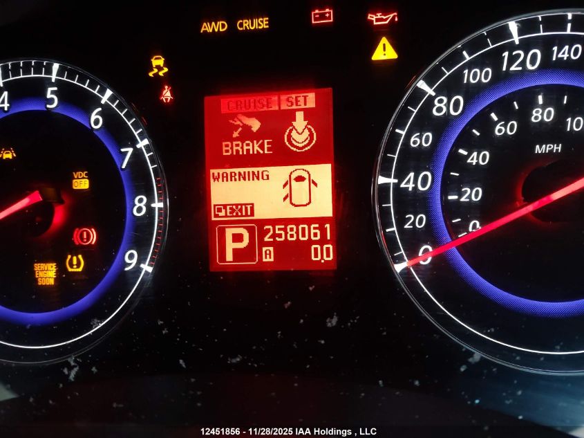 2008 Infiniti Ex35 Journey VIN: JNKAJ09F28M357773 Lot: 12451856