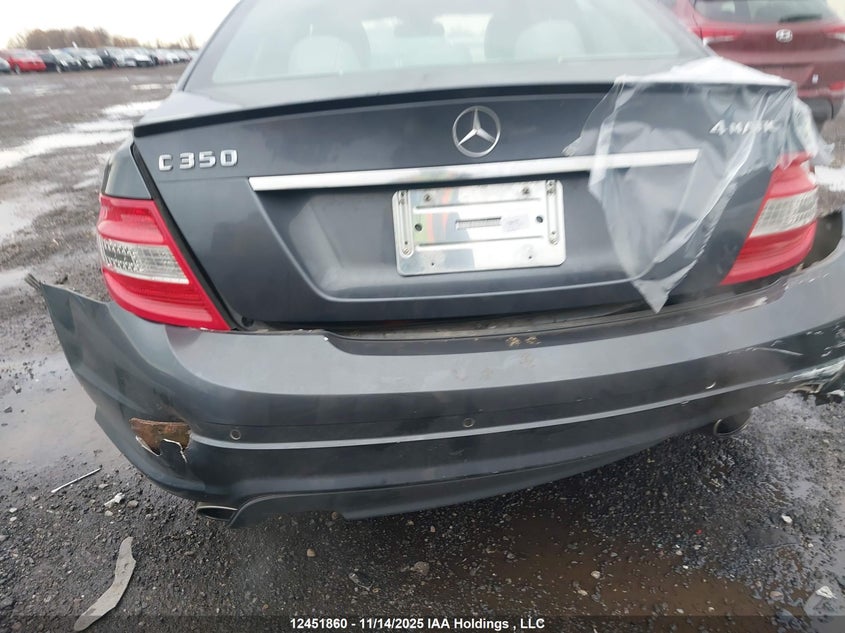 2011 Mercedes-Benz C-Class VIN: WDDGF8HB5BA485918 Lot: 12451860