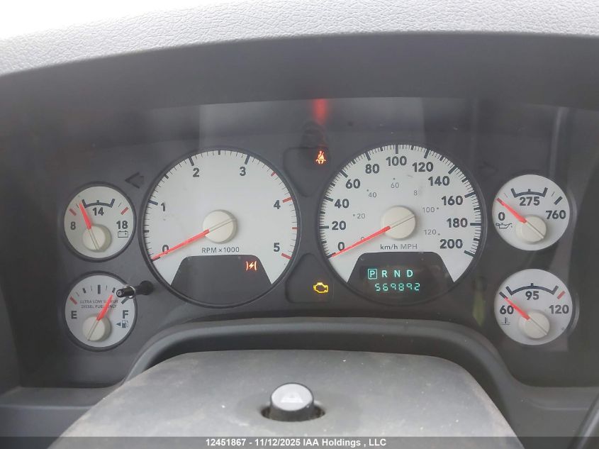 2009 Dodge Ram 2500 VIN: 3D7KS28L29G554104 Lot: 12451867