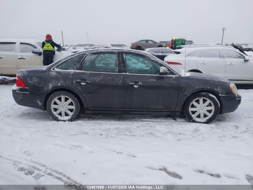 2007 Ford Five Hundred Limited VIN: 1FAHP25137G159758 Lot: 12451868