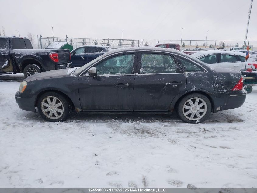 2007 Ford Five Hundred Limited VIN: 1FAHP25137G159758 Lot: 12451868