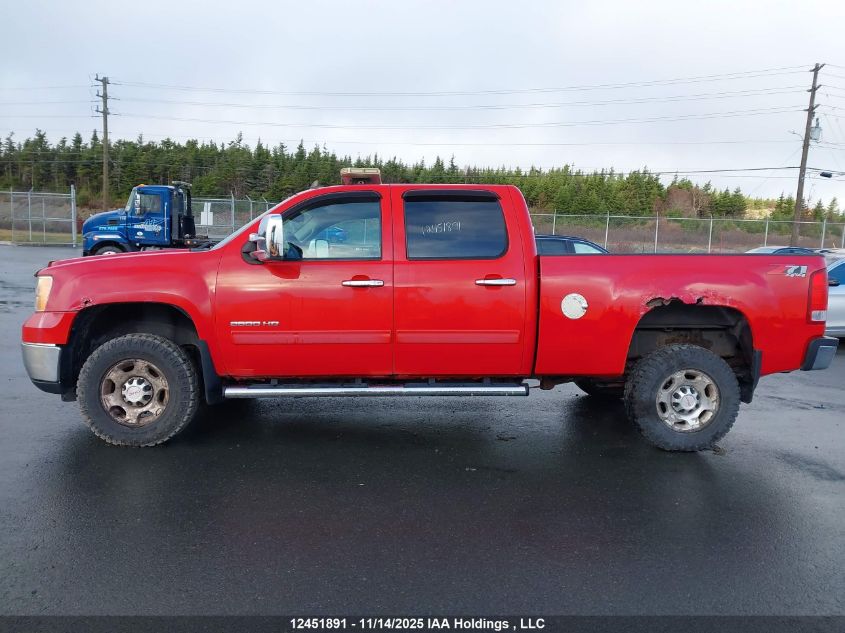 2010 GMC Sierra 2500Hd Sle VIN: 1GT4K0BG4AF102373 Lot: 12451891