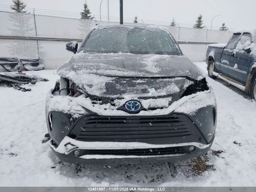 2023 Toyota Venza Xle VIN: JTEAAAAH6PJ144003 Lot: 12451897