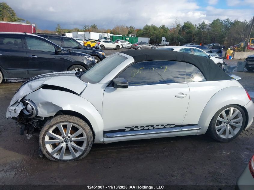 2014 Volkswagen Beetle 1.8T VIN: 3VW517AT5EM816370 Lot: 12451907