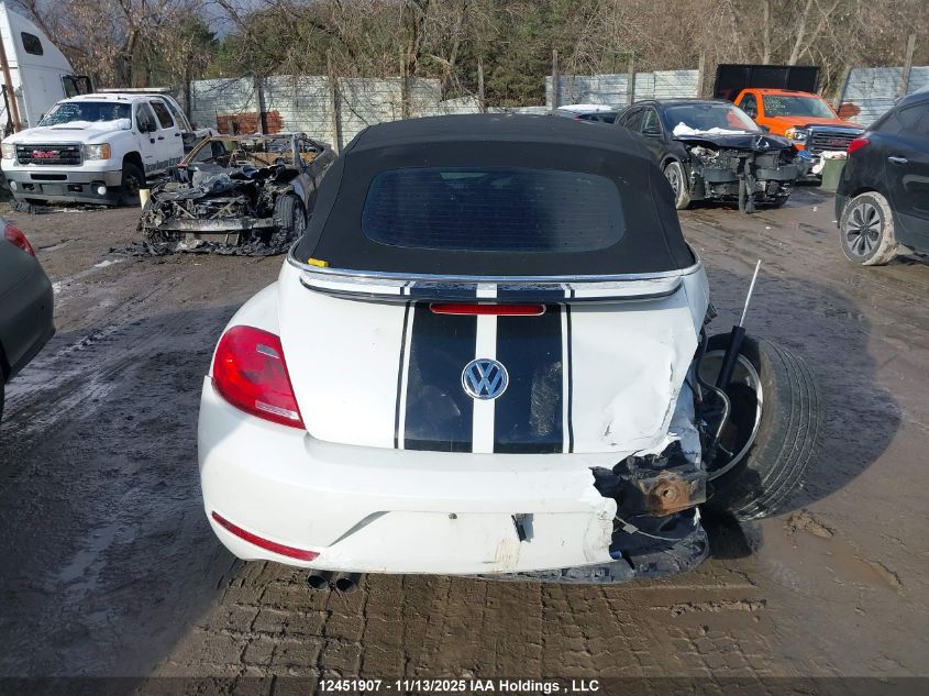 2014 Volkswagen Beetle 1.8T VIN: 3VW517AT5EM816370 Lot: 12451907