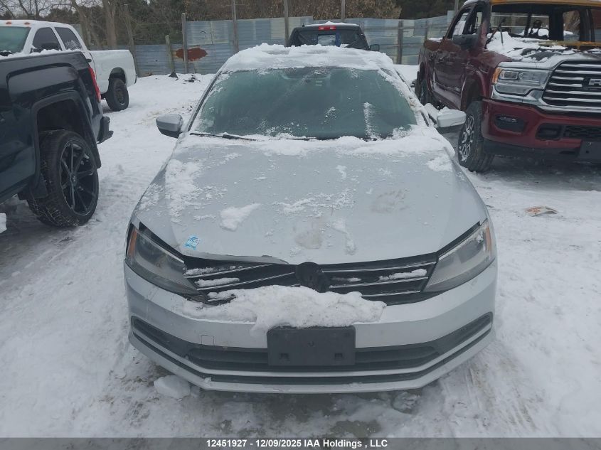 2015 Volkswagen Jetta 2.0L Trendline/2.0L Trendline+ VIN: 3VW1K7AJ6FM426678 Lot: 12451927