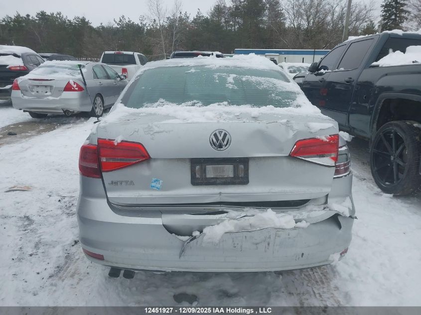 2015 Volkswagen Jetta 2.0L Trendline/2.0L Trendline+ VIN: 3VW1K7AJ6FM426678 Lot: 12451927