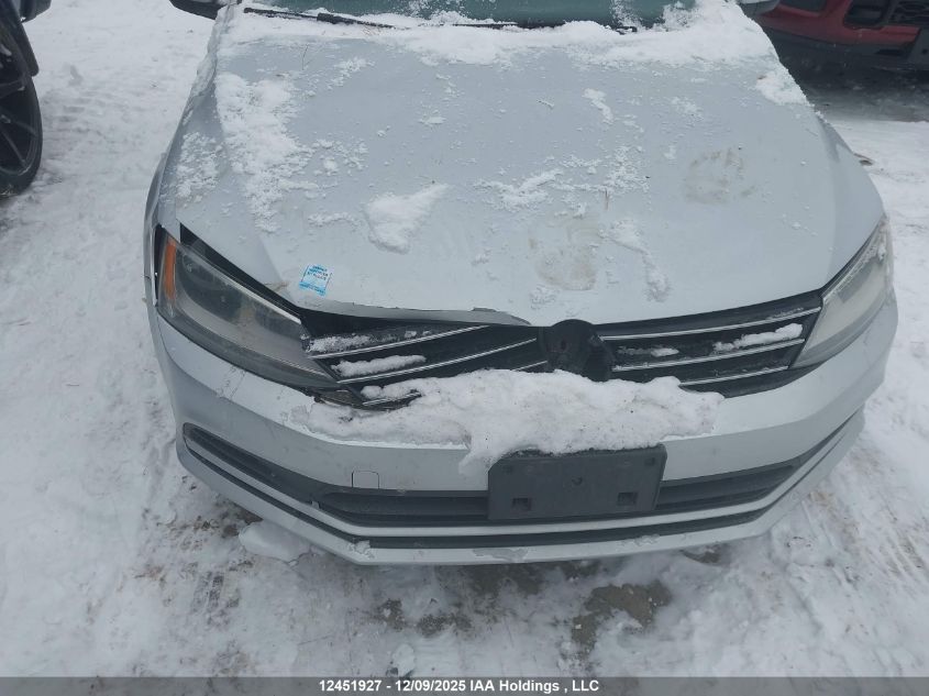 2015 Volkswagen Jetta 2.0L Trendline/2.0L Trendline+ VIN: 3VW1K7AJ6FM426678 Lot: 12451927