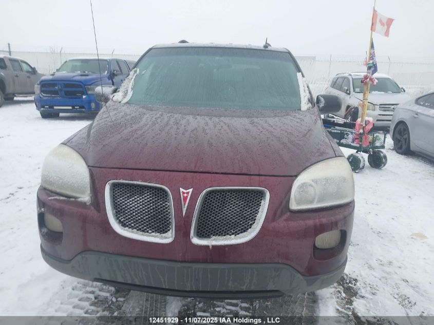 2008 Pontiac Montana Sv6 Fwd VIN: 1GMDV23118D180303 Lot: 12451929