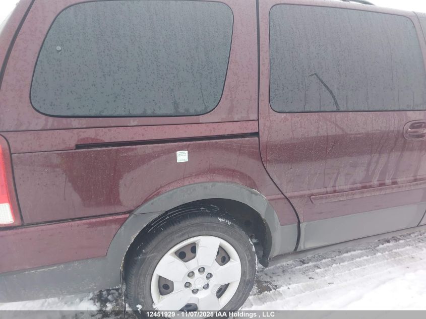 2008 Pontiac Montana Sv6 Fwd VIN: 1GMDV23118D180303 Lot: 12451929