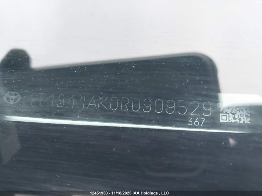 4T1S11AK0RU909529 2024 TOYOTA CAMRY photo no. 19