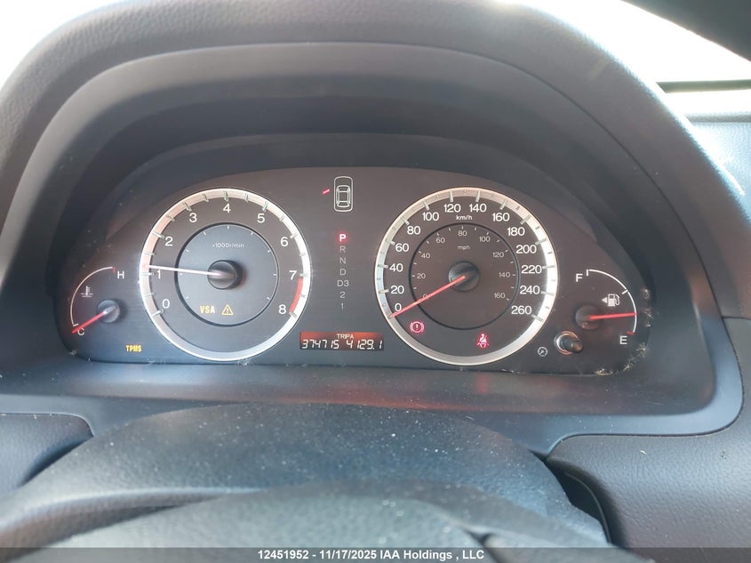 1HGCP26749A800222 2009 HONDA ACCORD photo no. 7