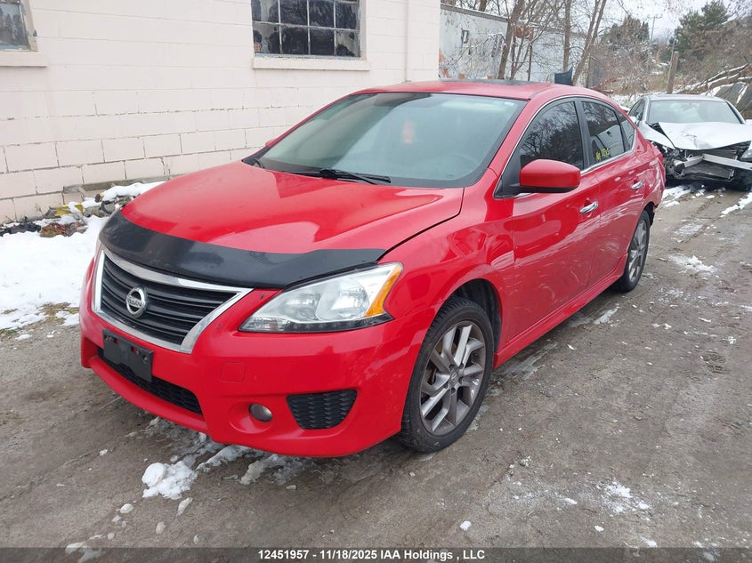 3N1AB7AP2FL645332 2015 NISSAN SENTRA photo no. 2