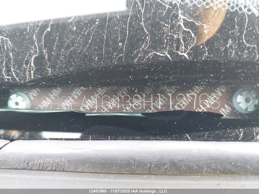 2008 Honda Civic Dx-G VIN: 2HGFA16438H118768 Lot: 12451960